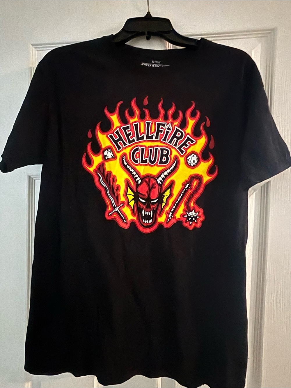 NWO Hellfire Club Stranger Things Graphic Tee Shirt